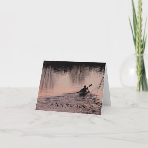 Kayak Notitiekaartje