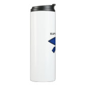 Kayak Oregon Flag Thermosbeker (Gedraaid links)