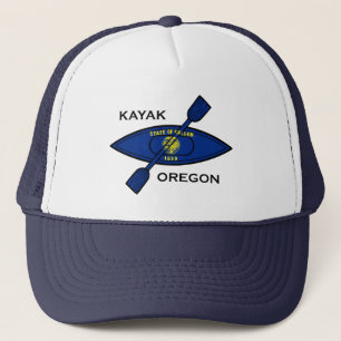 Kayak Oregon Flag Trucker Pet