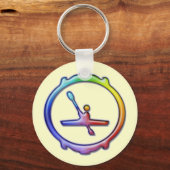 Kayak Paddling Sleutelhanger (Voorkant)
