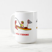Kayak Pêche La Légende dans la Mug de Café Lumineu (Devant gauche)