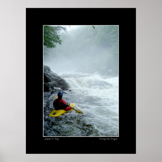 Kayak Poster (Voorkant)