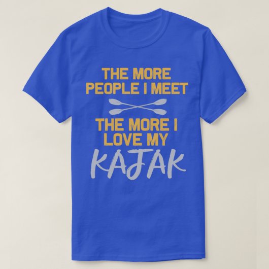 Kayak Rowing 3 T-shirt (Design voorkant)
