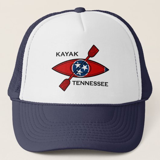 Kayak Tennessee Flag Trucker Pet (Voorkant)