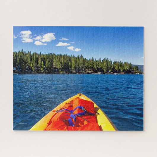 Kayak Theme Puzzle Legpuzzel (Horizontaal)