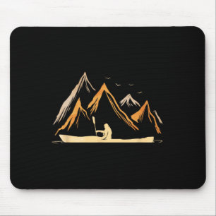 Kayak Vintage Cadeau Voor Rivier Kayak Trip Kayak Muismat