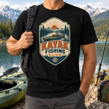 Kayak Visclub - Vintage Retro Buitenvisserij