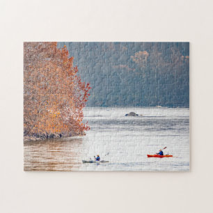 Kayak Vissen Legpuzzel