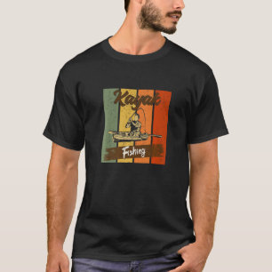 Kayak Vist adviseur Retro  Lake Vissen Ka T-shirt