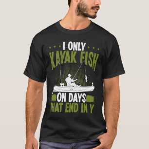 Kayak Vist op dagen eindig door Kayaking Kayakfish T-shirt
