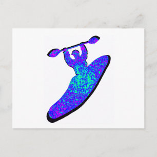 Kayak We CRAZY Briefkaart