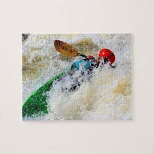 Kayak Whitewater Adrenaline Rush - 8x10 Legpuzzel