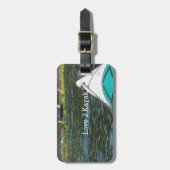 Kayaking Bagagelabel (Voorkant verticaal)