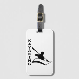 Kayaking Bagagelabel