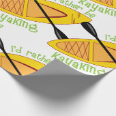 Kayaking Cadeaupapier (Hoek)