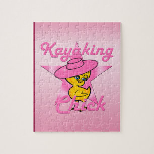 Kayaking Chick #8 Legpuzzel