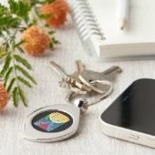 Kayaking - de rivier belt en ik moet gaan sleutelhanger (Zijkant)