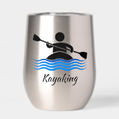 Kayaking Design Vin Thermique Tumbler (Arrière)
