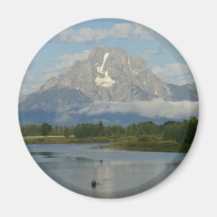 Kayaking in Grand Teton National Park Magneet