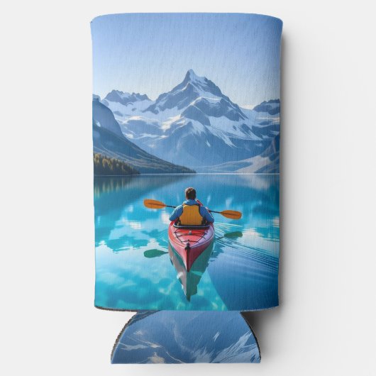 Kayaking in Mountains Personalized (Achterkant)