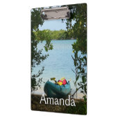 Kayaking in St. Thomas US Maagdeneilanden Klembord (Links)