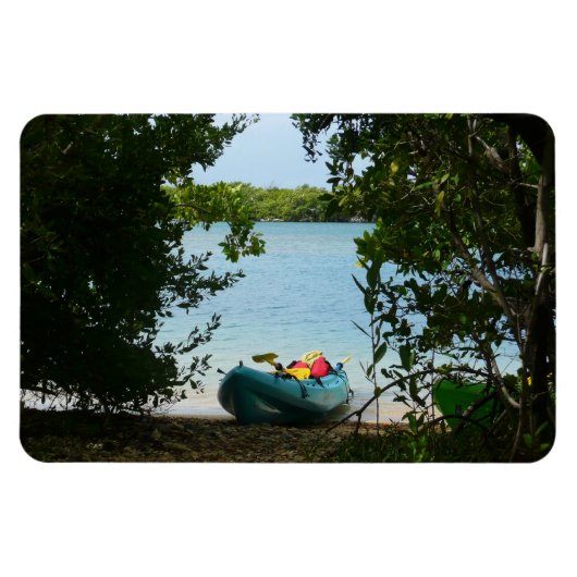 Kayaking in St. Thomas US Maagdeneilanden Magneet (Horizontaal)