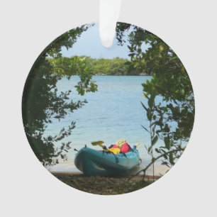 Kayaking in St. Thomas US Maagdeneilanden Ornament
