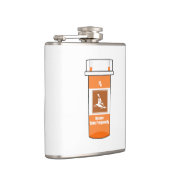 Kayaking is mijn geneesmiddel heupfles (Rechts)