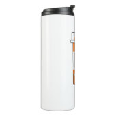 Kayaking is mijn geneesmiddel thermosbeker (Gedraaid links)