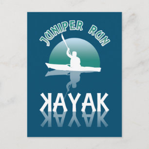 Kayaking Juniper run - Kayak Briefkaart