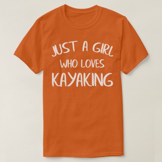 Kayaking Kayak Gift (4) T-shirt (Design voorkant)