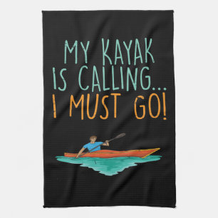 Kayaking Kayak Gift Theedoek