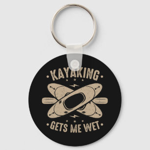 Kayaking laat me nat sleutelhanger