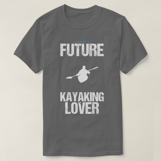 Kayaking Lover Funny Design for Gift 1 T-shirt (Design voorkant)