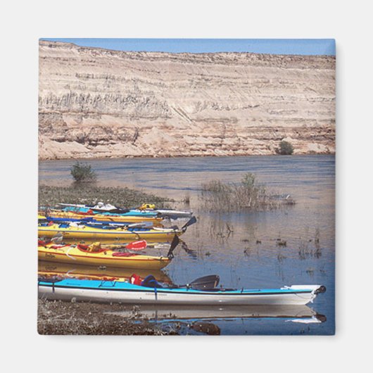 Kayaking Magneet (Voorkant)