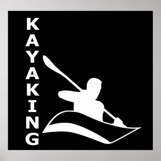 Kayaking Poster (Voorkant)