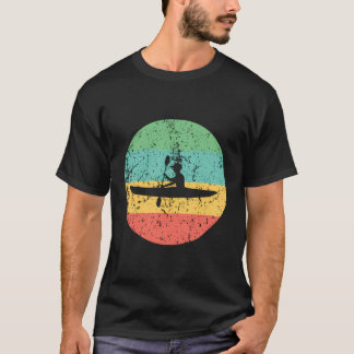 Kayaking Retro Kayak T-shirt