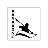 Kayaking Rubberstempel (Afrduk)