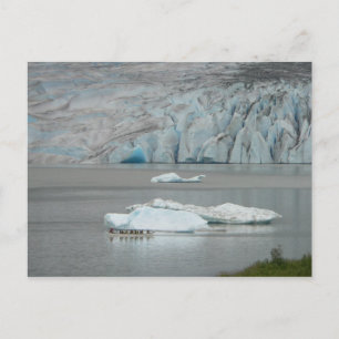 Kayaking sur la carte postale de Mendenhall