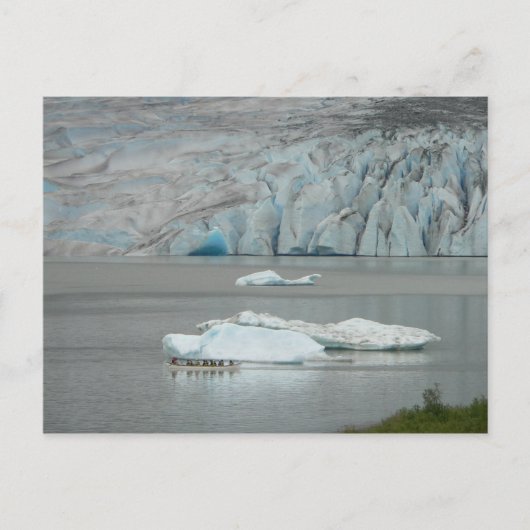 Kayaking sur la carte postale de Mendenhall (Devant)