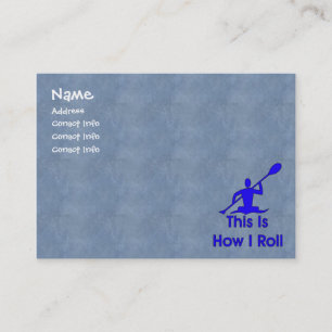 Kayaking Visitekaartje