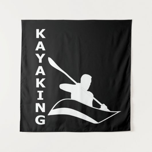 Kayaking Wandkleed (Voorkant)