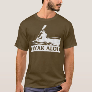 Kayaking Yak een partij Kayak Hobby Sportgrafisch T-shirt