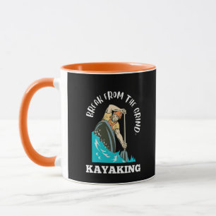 Kayakken (Wit) Koffiemok Mok