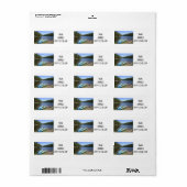 ***KAYAKS** ADRESETIKETTEN ETIKET (Full Sheet)