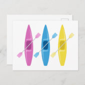 Kayaks Briefkaart (Voorkant / Achterkant)