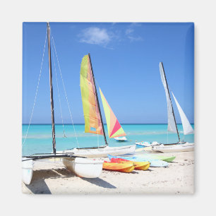 Kayaks, Catamarans en Kayaks Kubaans strand Magneet