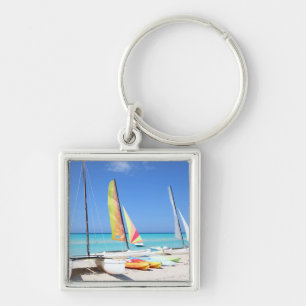 Kayaks, Catamarans en Kayaks   Kubaans strand Sleutelhanger