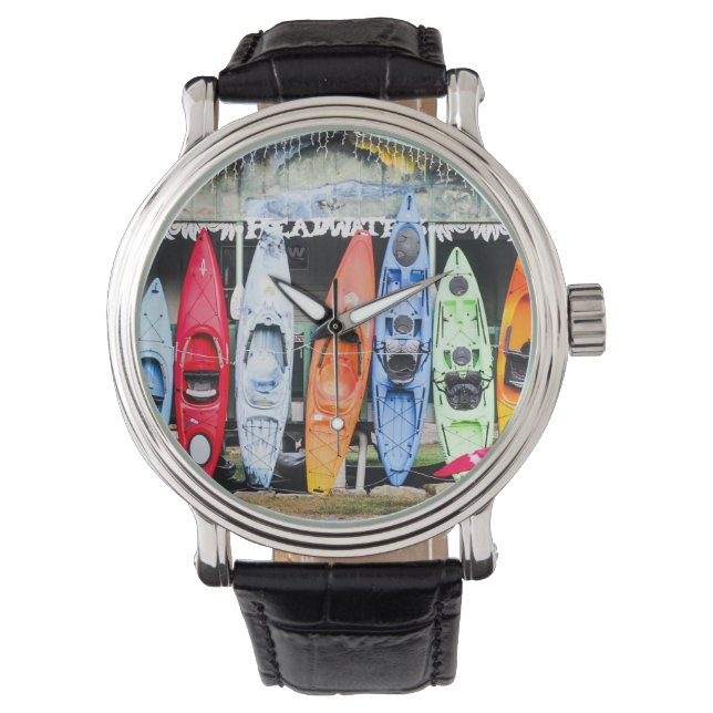 Kayaks Horloge (Voorkant)