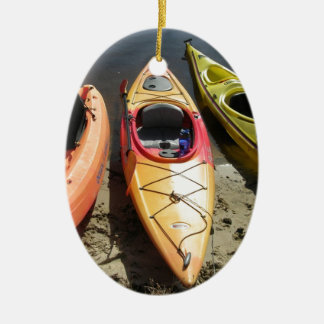 Kayaks Keramisch Ornament